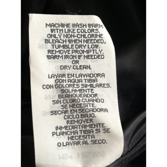 Vtg. Sag Harbor Womens Black Two-Button Blazer Size 12 Professional Wear Office - Picture 6 of 8